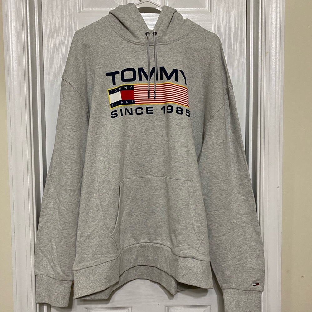 Tommy Jeans | Men’s hoodie | Size XL| Color gray